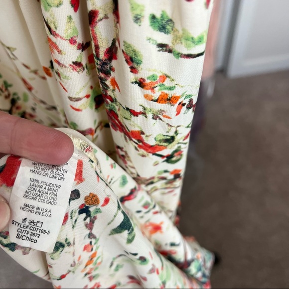 Gorgeous Colorful Floral Maxi Dress - Small - Picture 4 of 10